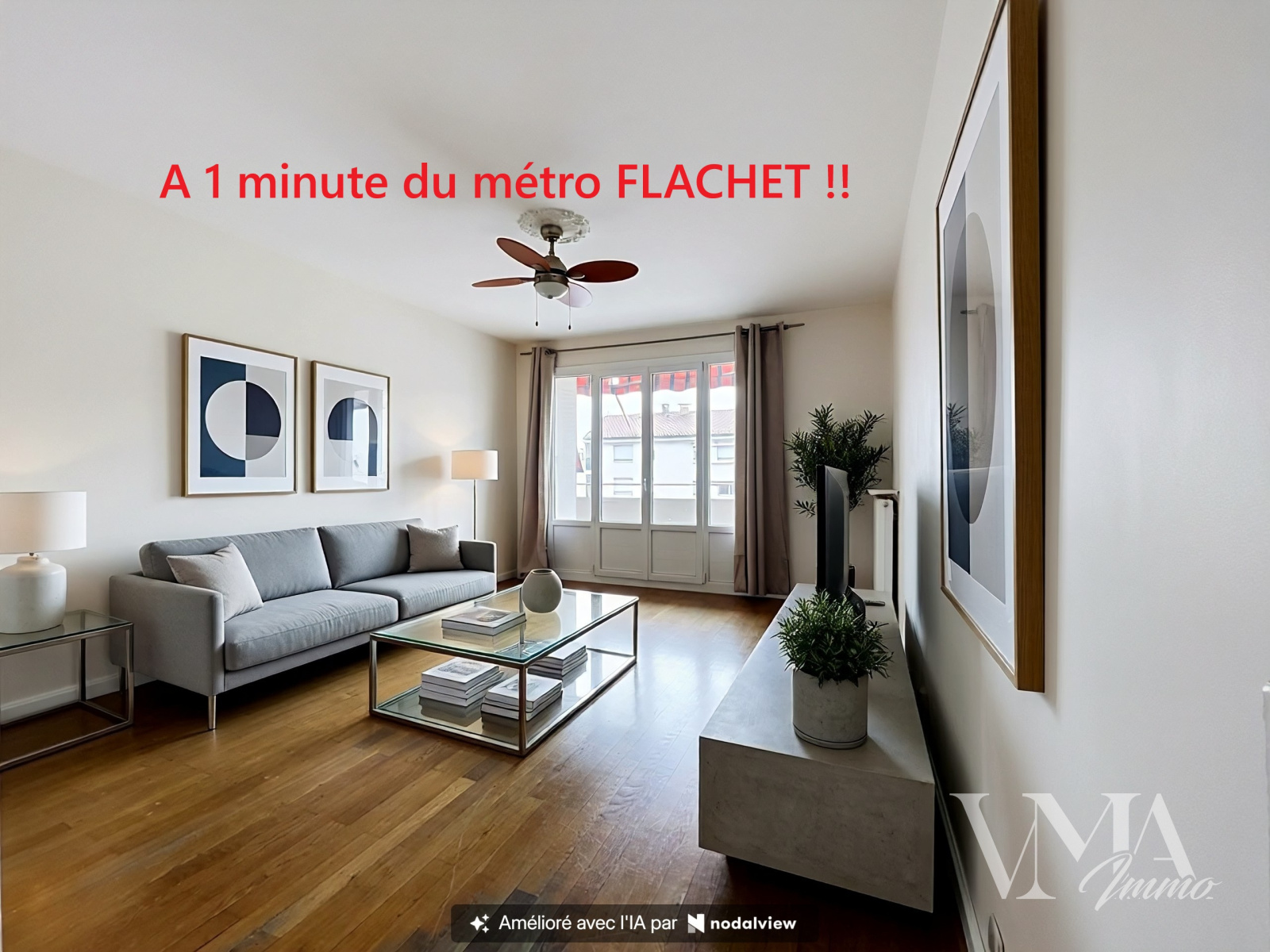 Appartement 2 pièces 50 m² · à Villeurbanne · 50,4 m² · 175 000 €